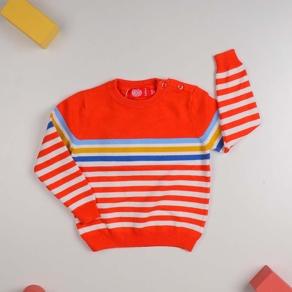 Sweater For Boys - Orange (W121202)