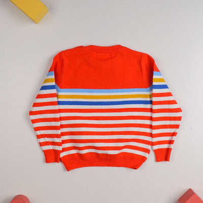 Sweater For Boys - Orange (W121202)