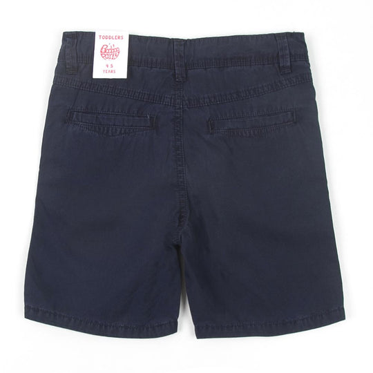 Boys Short Cotton Basic Colored - Dark Blue