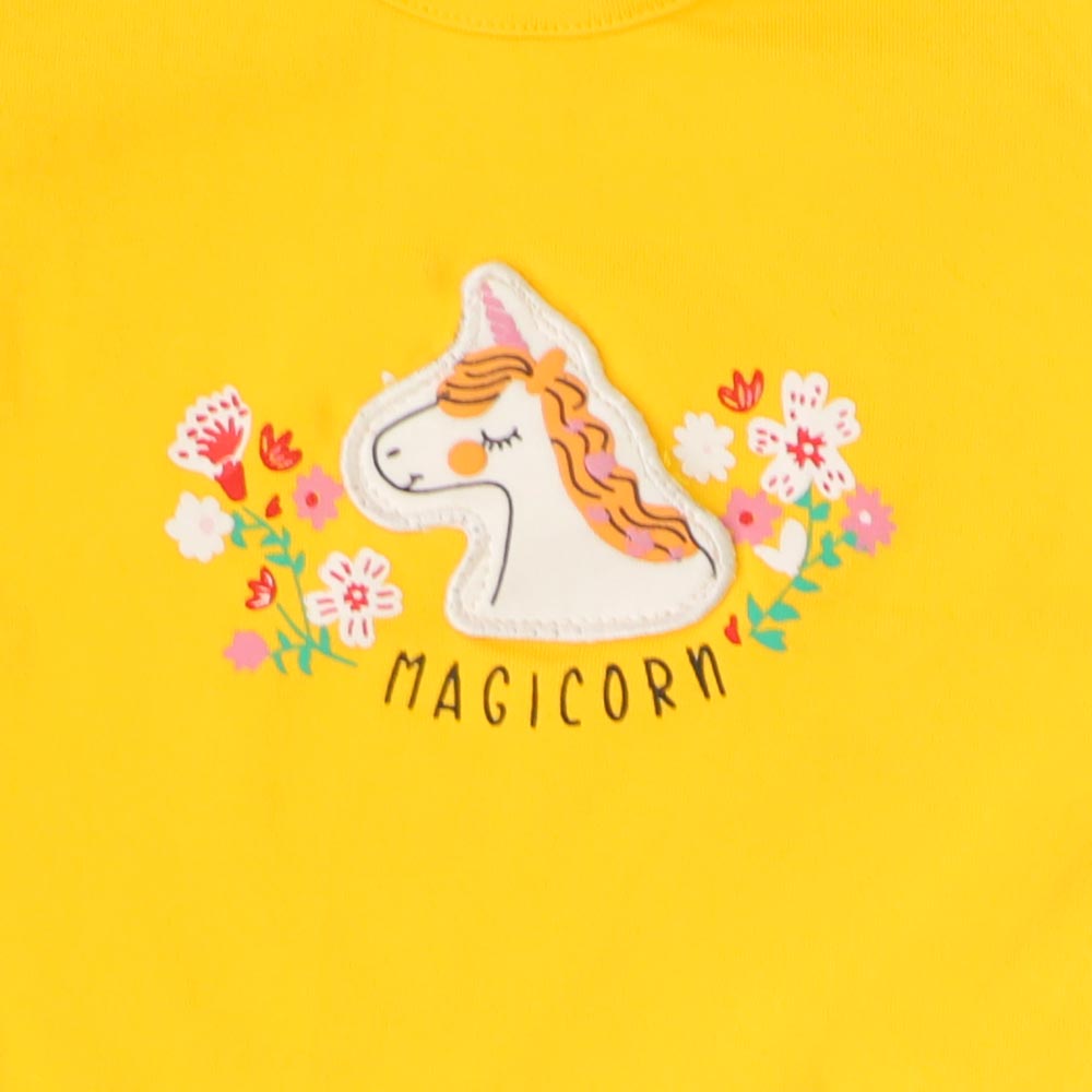 Infant Girls T-Shirt - Yellow