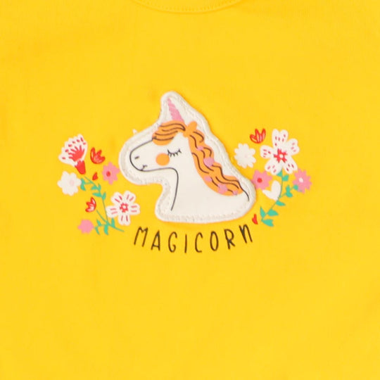 Infant Girls T-Shirt - Yellow