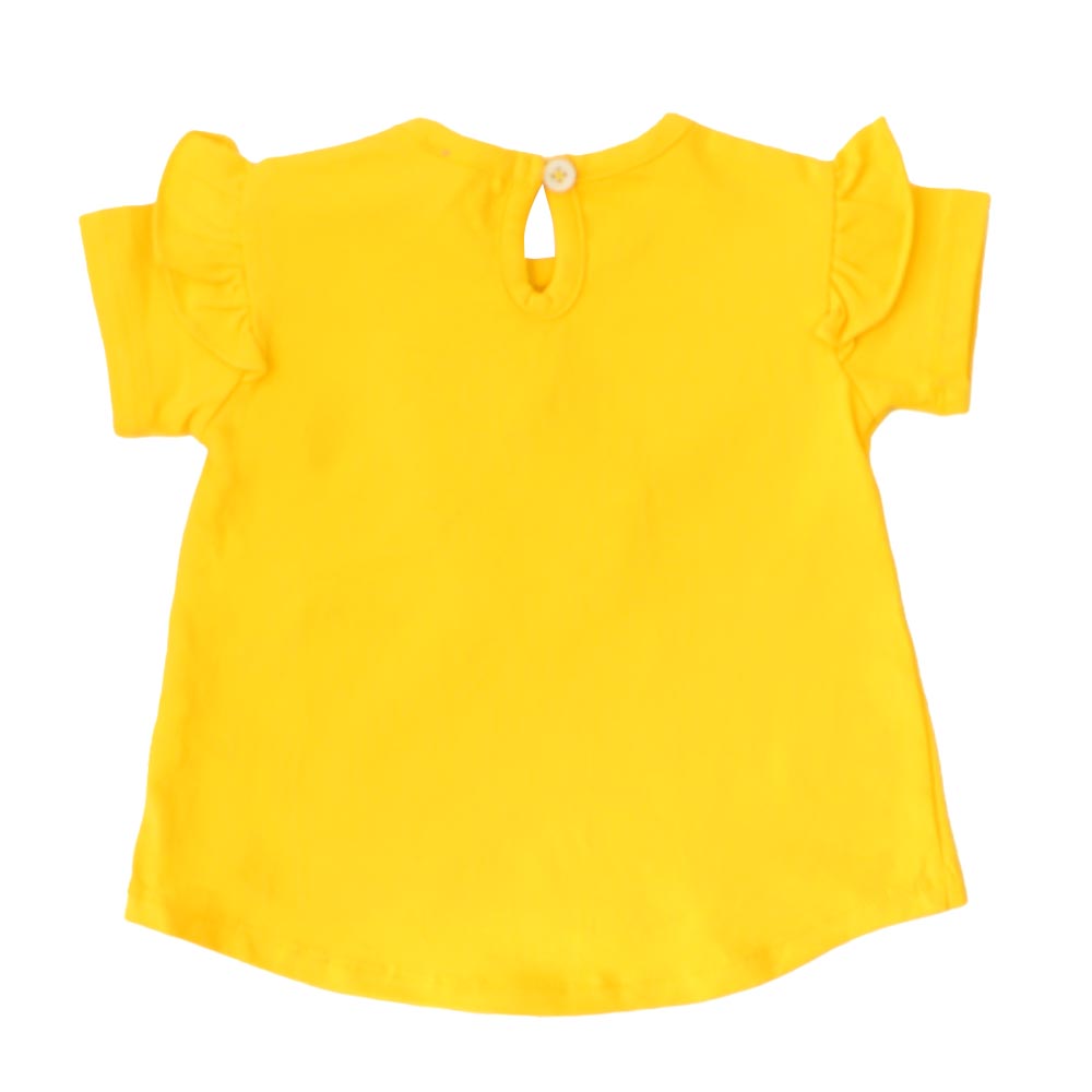 Infant Girls T-Shirt - Yellow