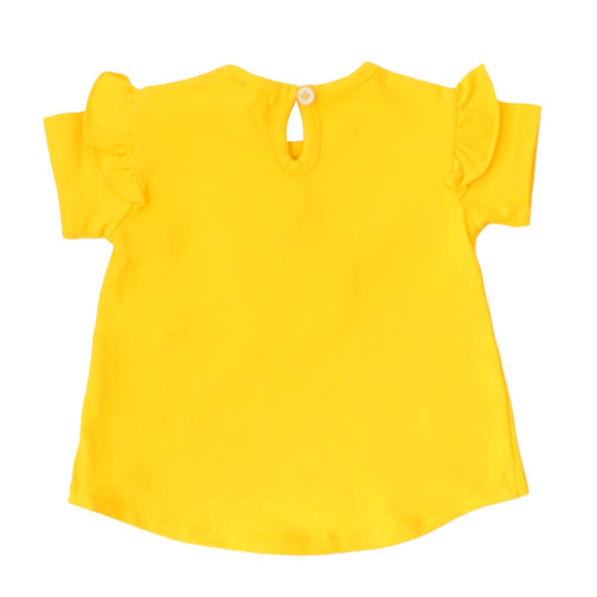 Infant Girls T-Shirt - Yellow