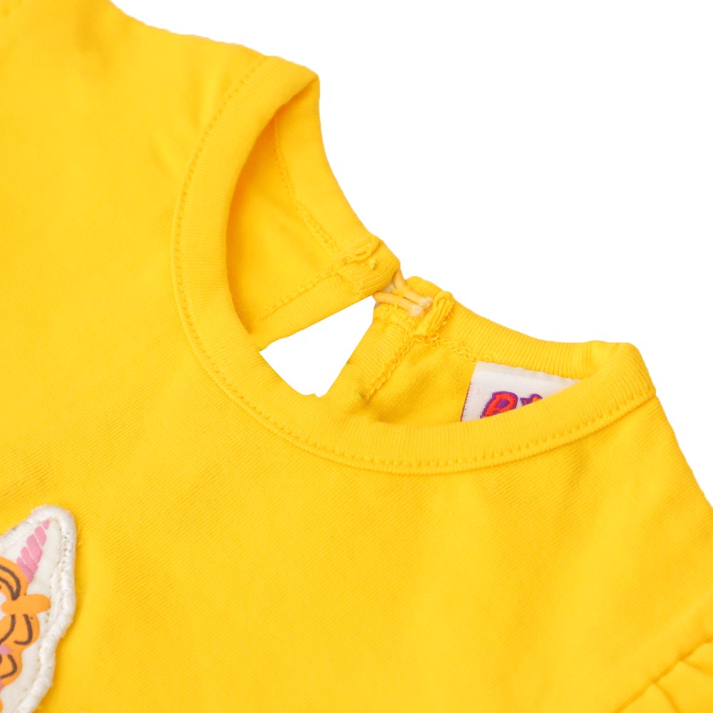 Infant Girls T-Shirt - Yellow