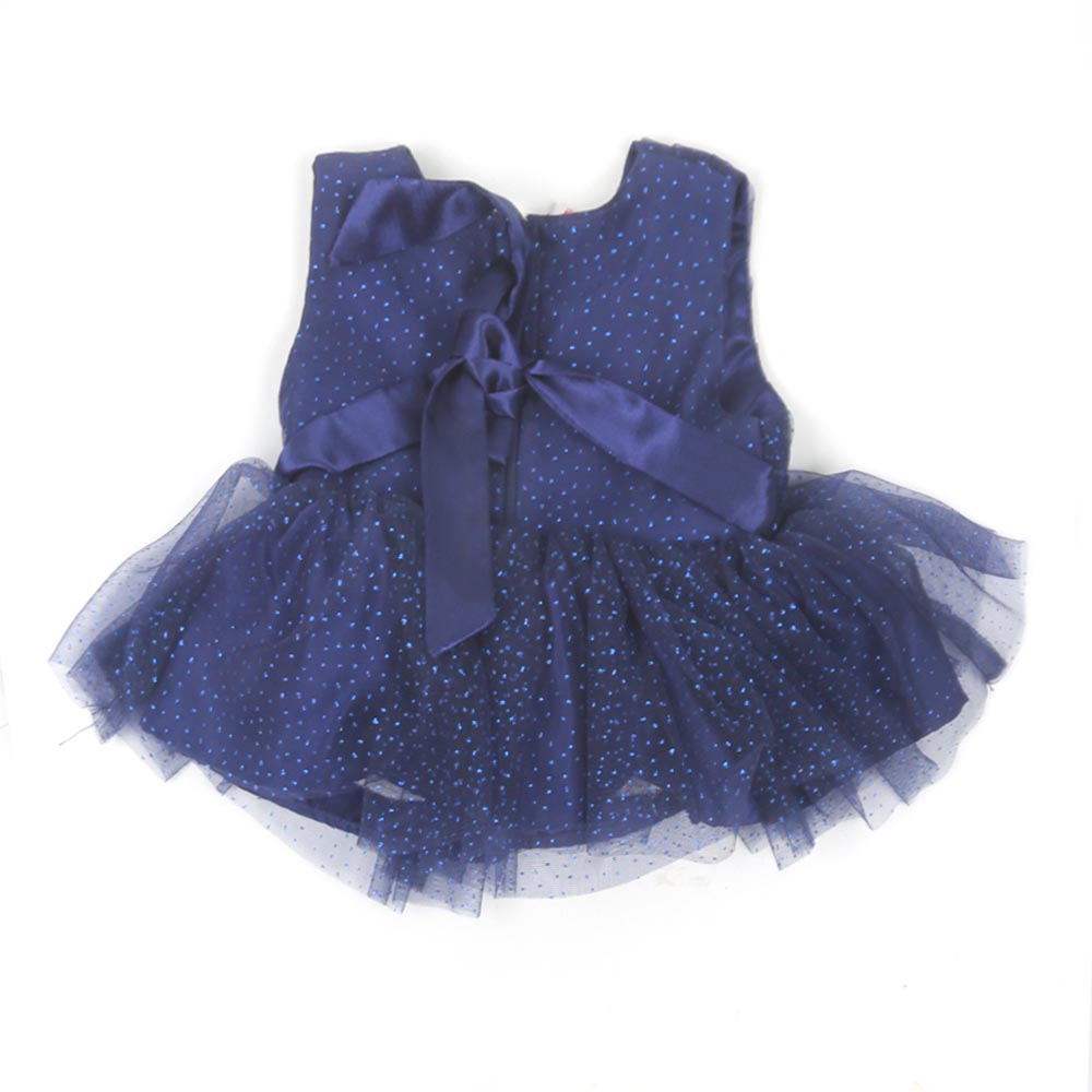 Infant Girls Frock Fancy Beauty - Navy