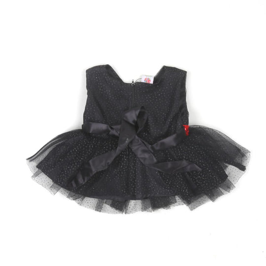 Infant Girls Frock Fancy Beauty - Black