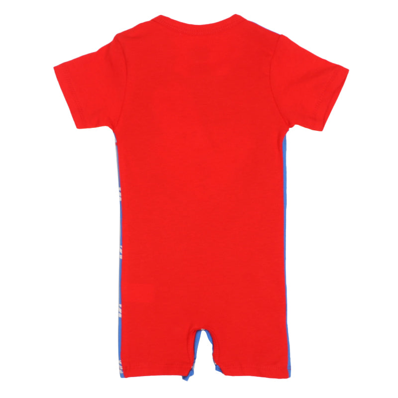 Infant Boys Knitted Romper - Blue