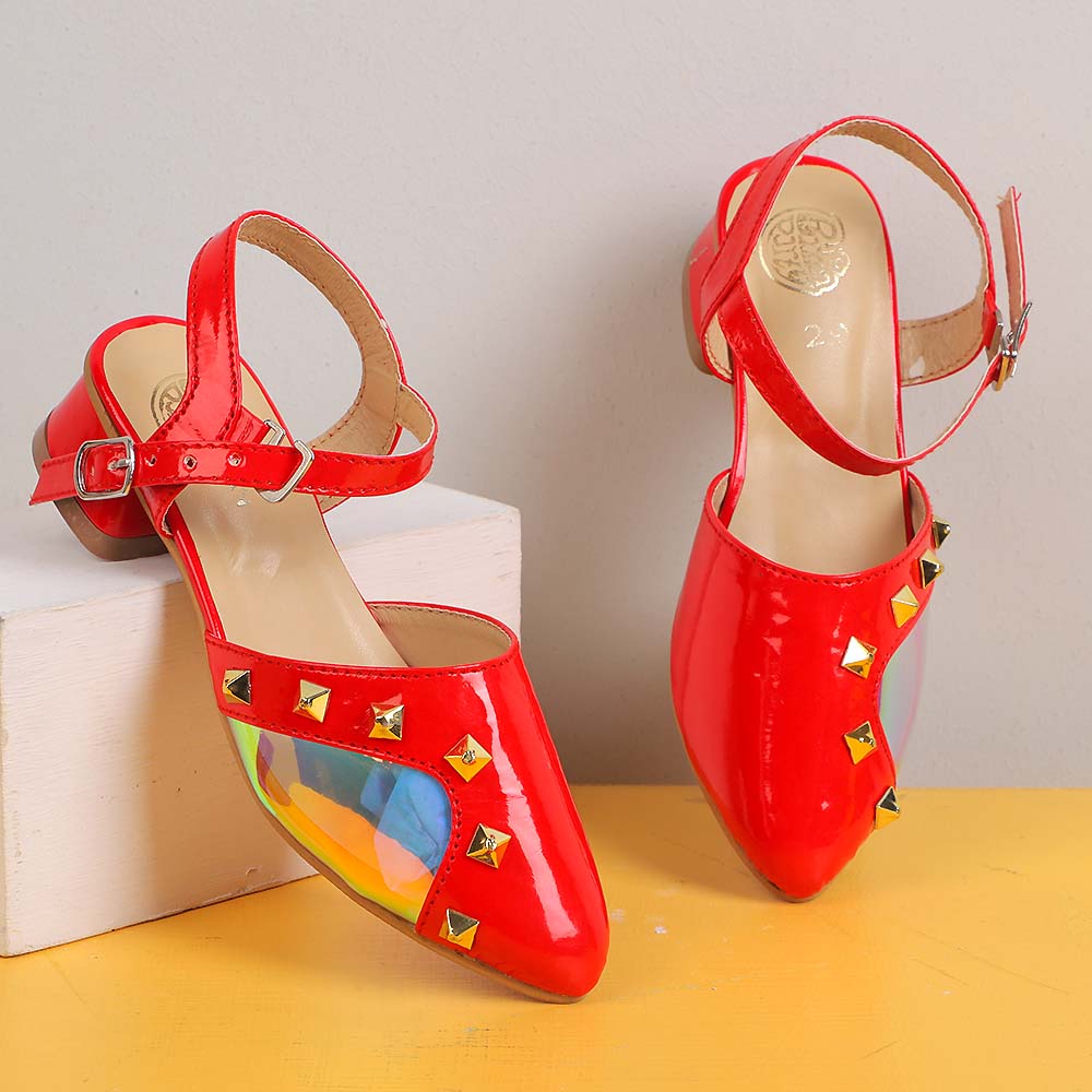 Pumps For Girls - Red