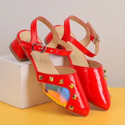 Pumps For Girls - Red