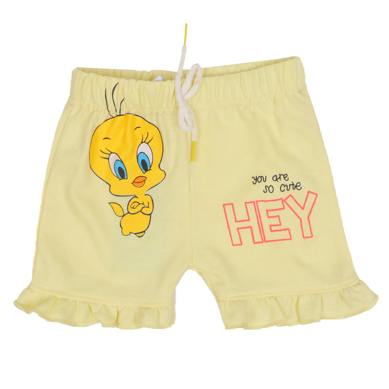 Girls Short Hey - Sun Shine