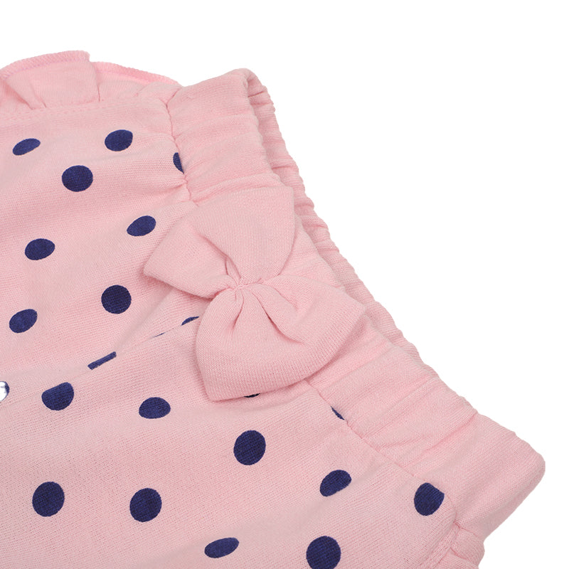 Infant Girls Short Dot - Peach