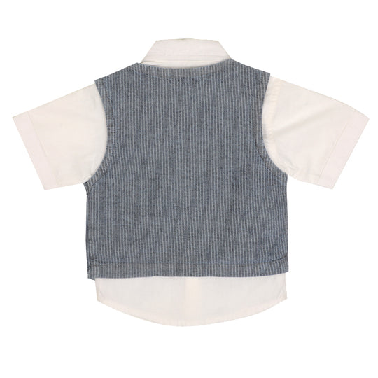 Infant Boys Suit 3Pcs S2/S1 - GREY