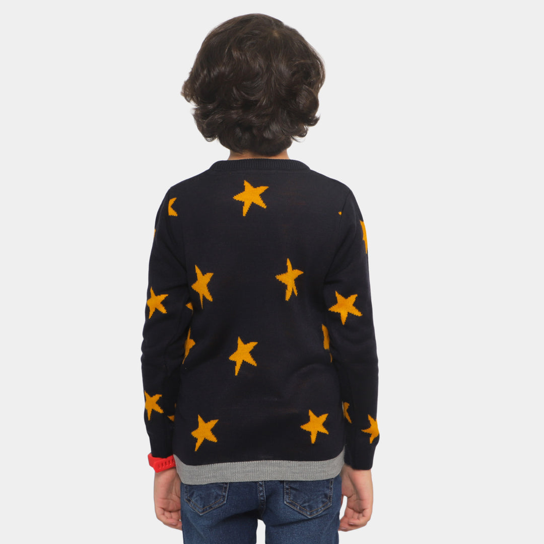 Boys Sweater BP08-22 -Black & Grey