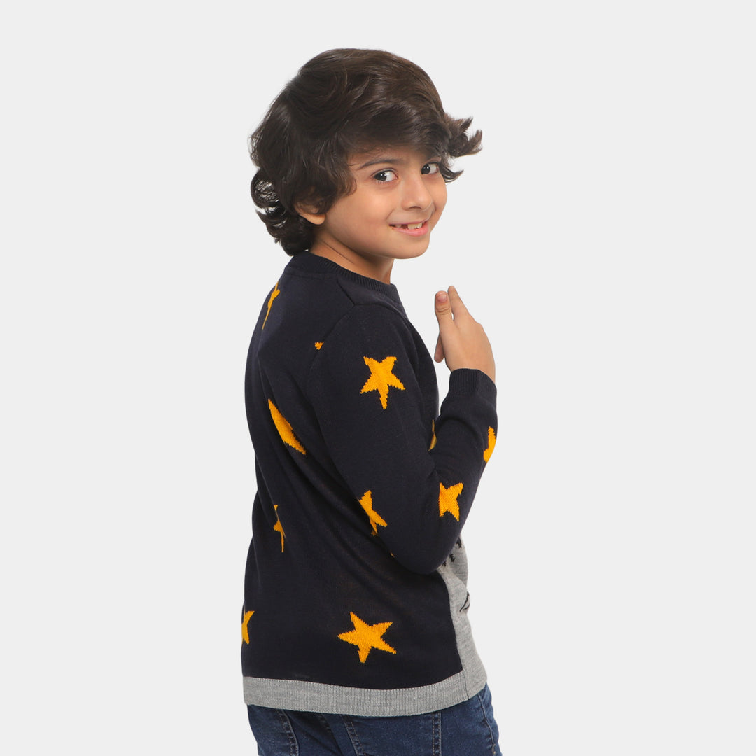 Boys Sweater BP08-22 -Black & Grey