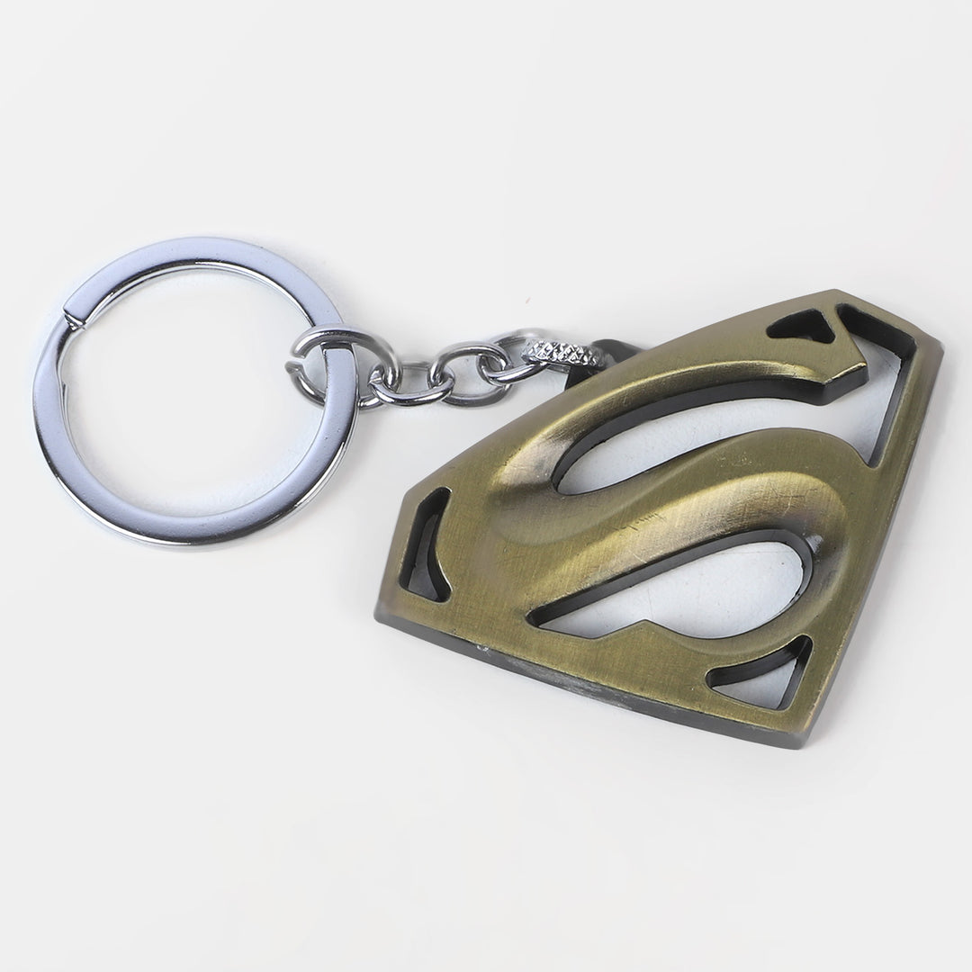 Super Hero logo Metal Keychain