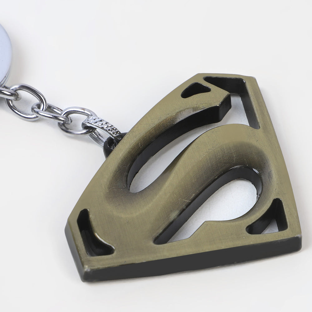 Super Hero logo Metal Keychain