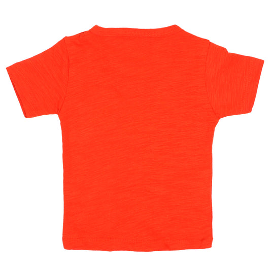 Infant Boys Knitted Suit HOLA - ORANGE