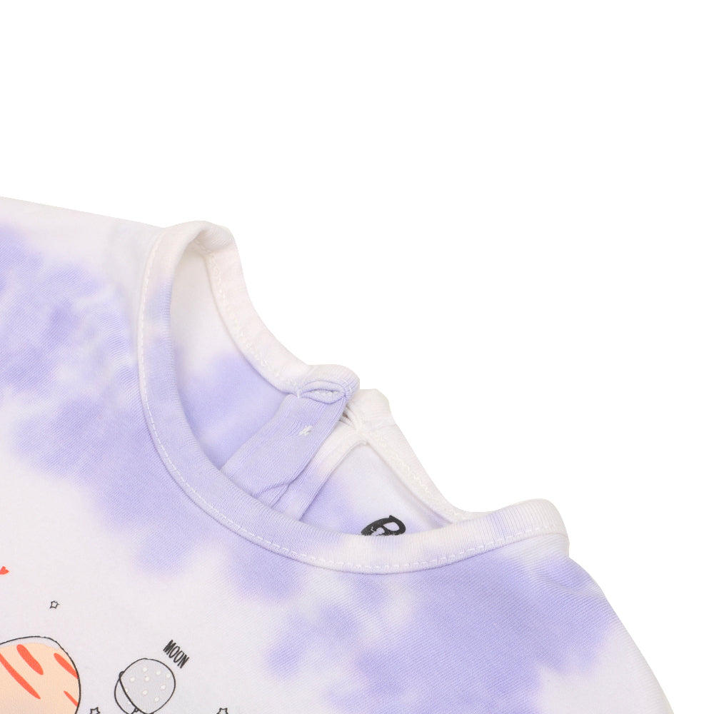 Infant Girls T-Shirt Universe - Tie Dye