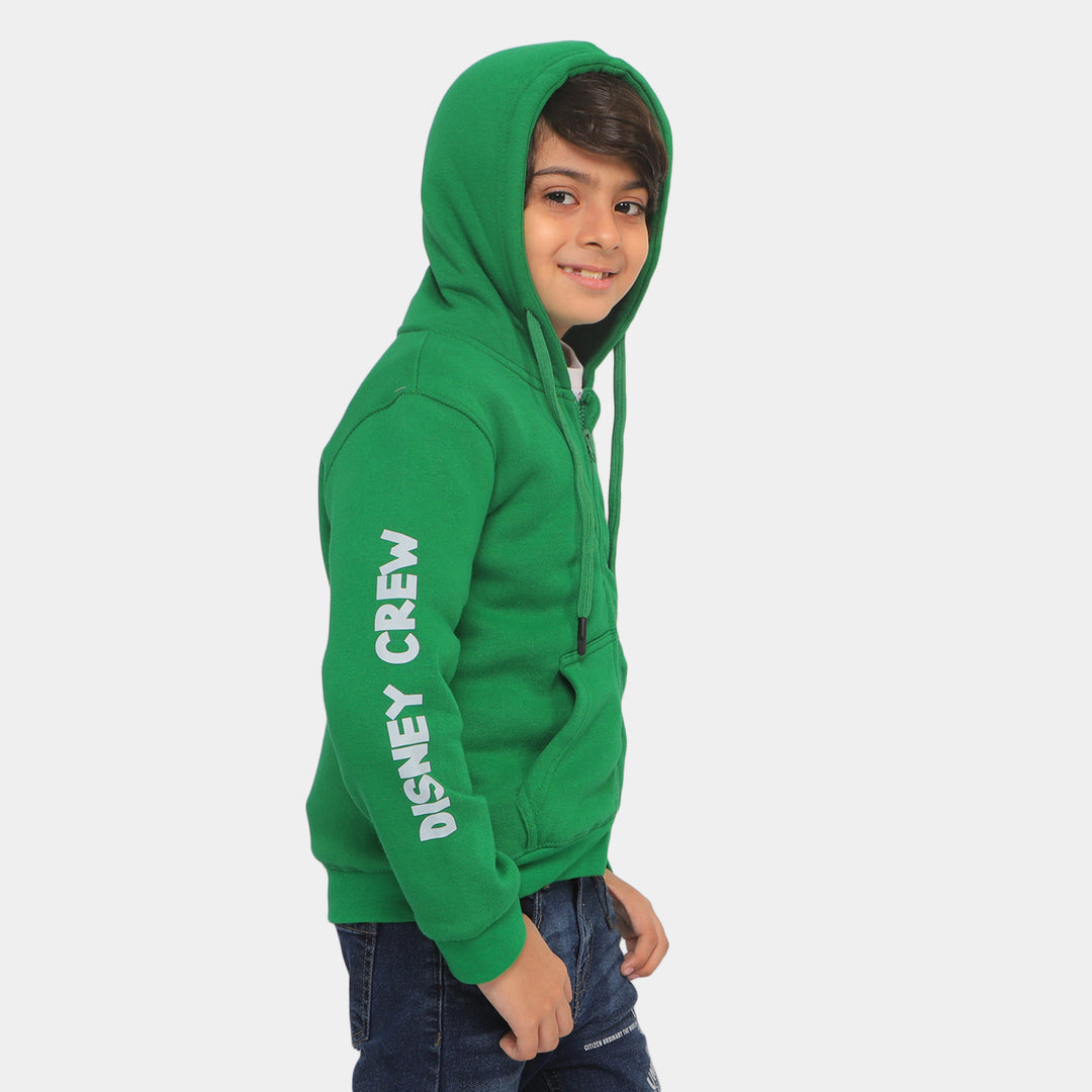 Boys Knitted Jacket - Green