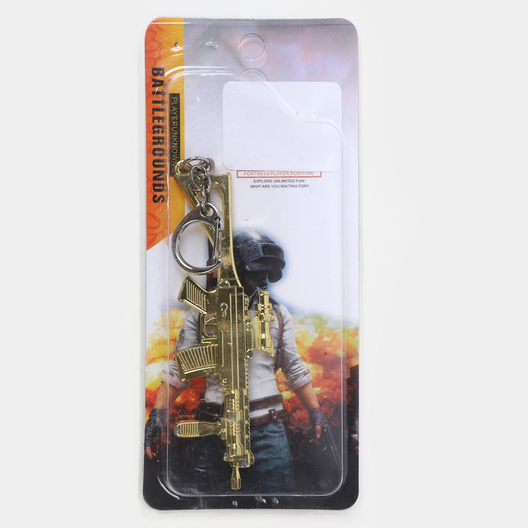 Battlegrounds Mini Shooter Metal Keychain