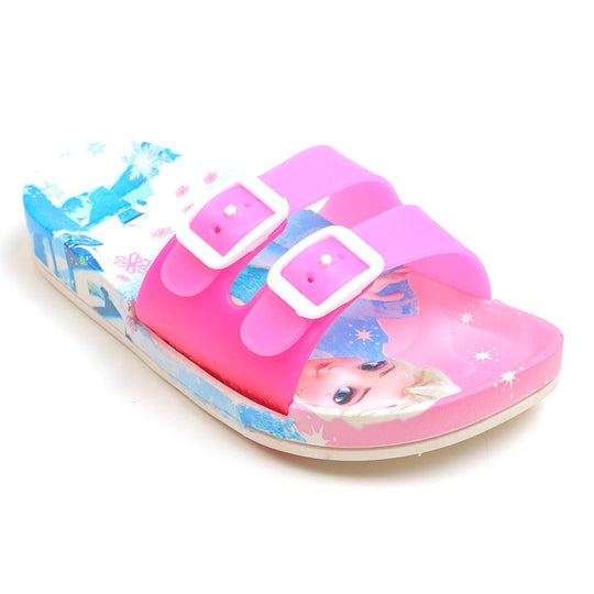 Princess Character Girls Slipper - L.Pink