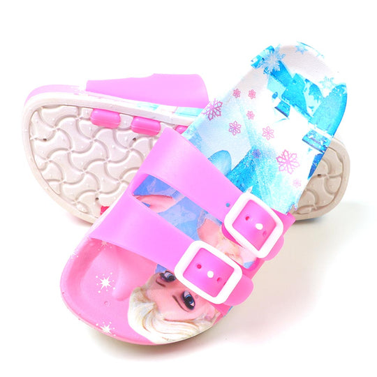 Princess Character Girls Slipper - L.Pink