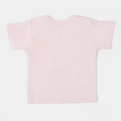 Infant Girls Cotton T-Shirt 3 Pcs Magical - Mix