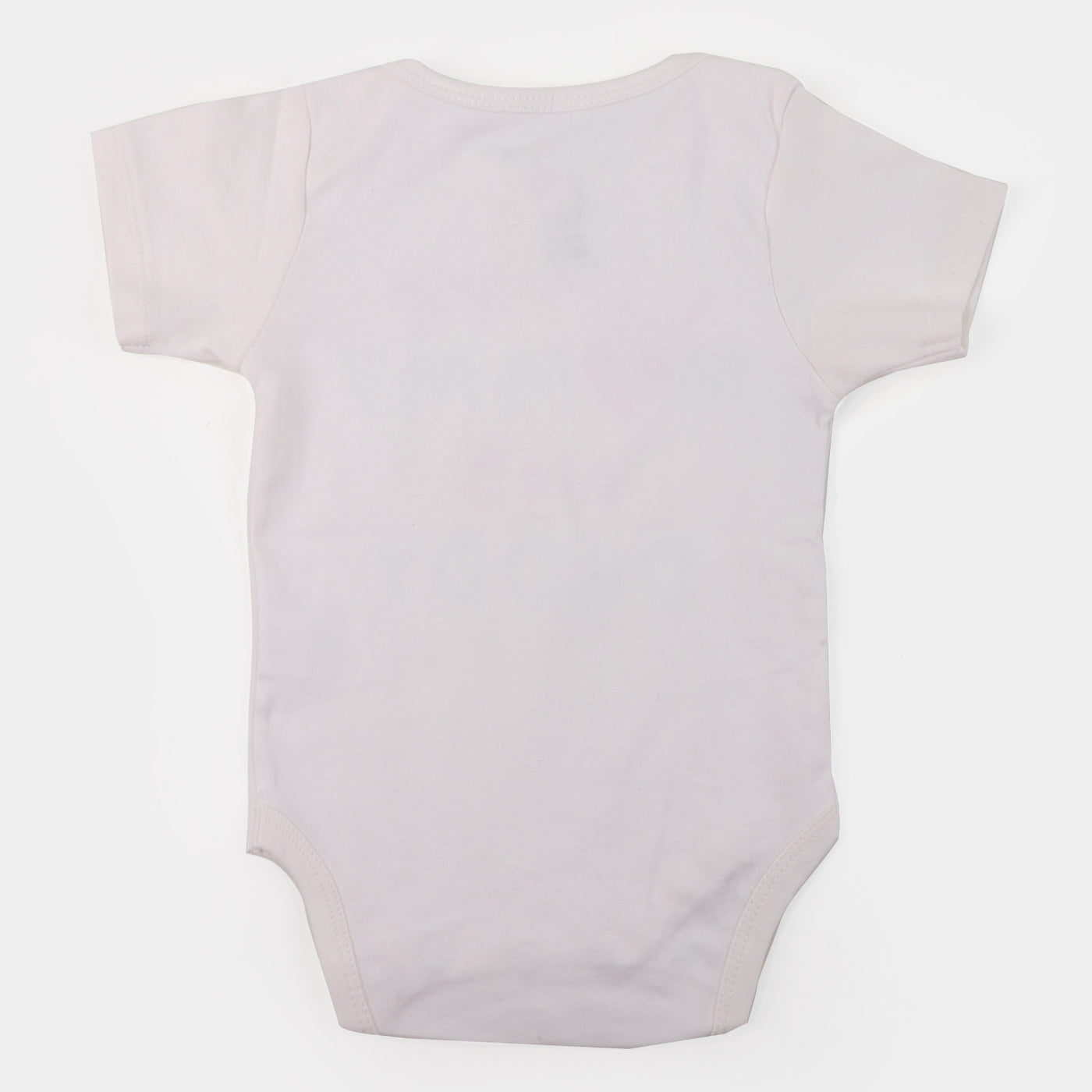 Infant Cotton Unisex Romper Mummy Daddy - B.White