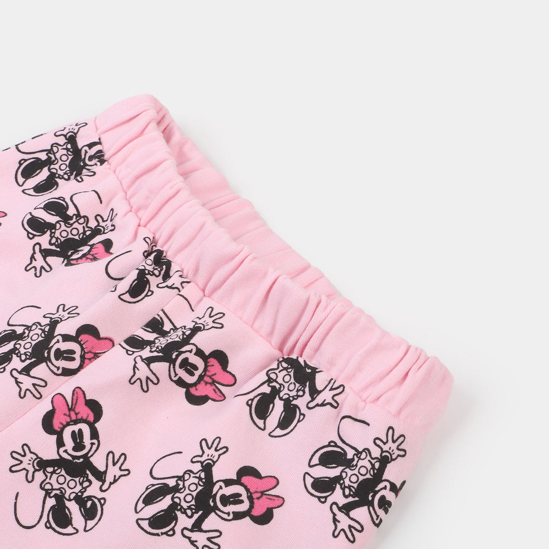 Infant Girls Cotton 2Pcs Suit - Pink A Boo