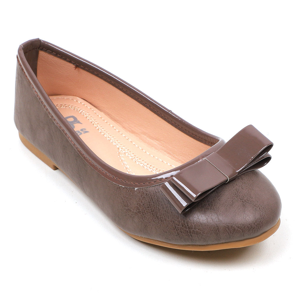 Girls pumps 910-20 -Brown