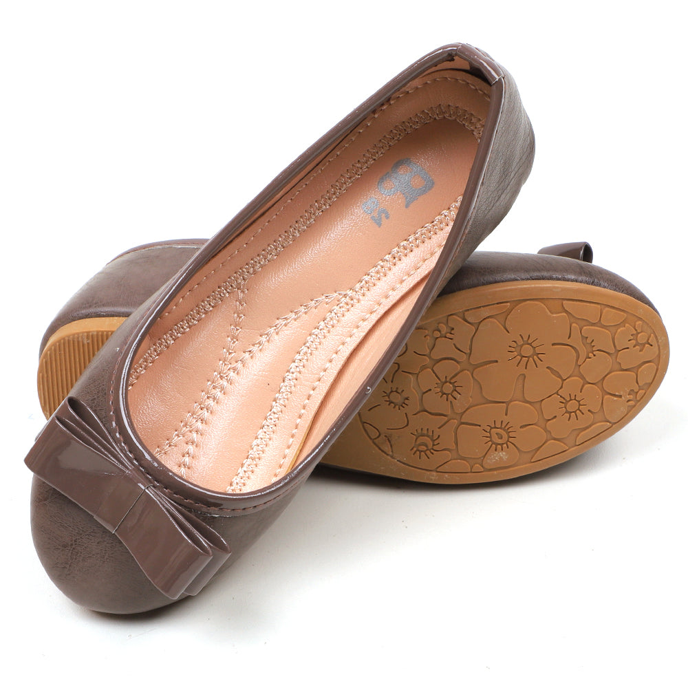 Girls pumps 910-20 -Brown