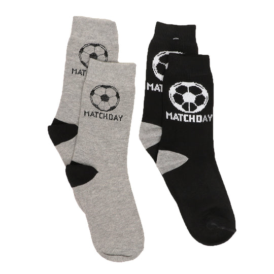 Boys Socks 2 pack (2 Pair) Match Day
