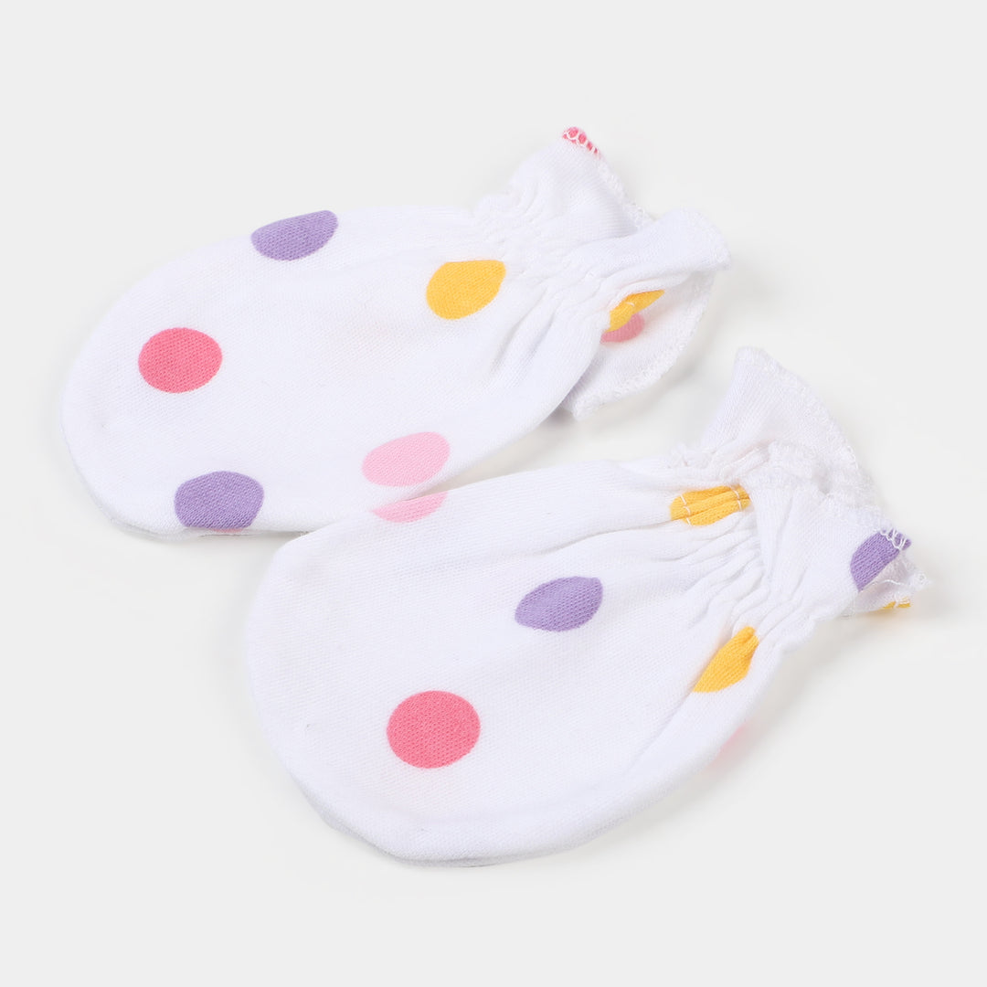 Infant Girls Cotton 5 Pcs Set Magical - B.White