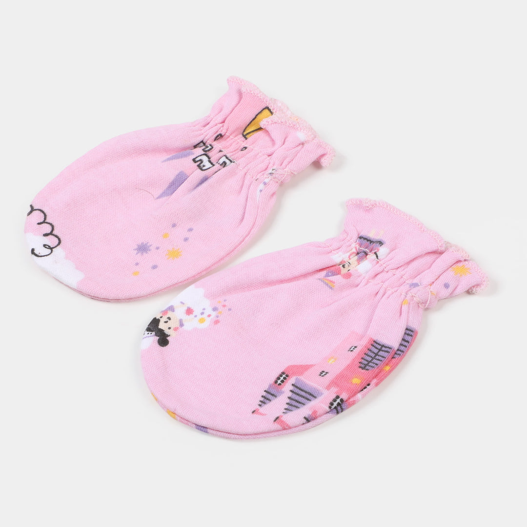 Infant Girls Cotton 5 Pcs Set Magical - Pink