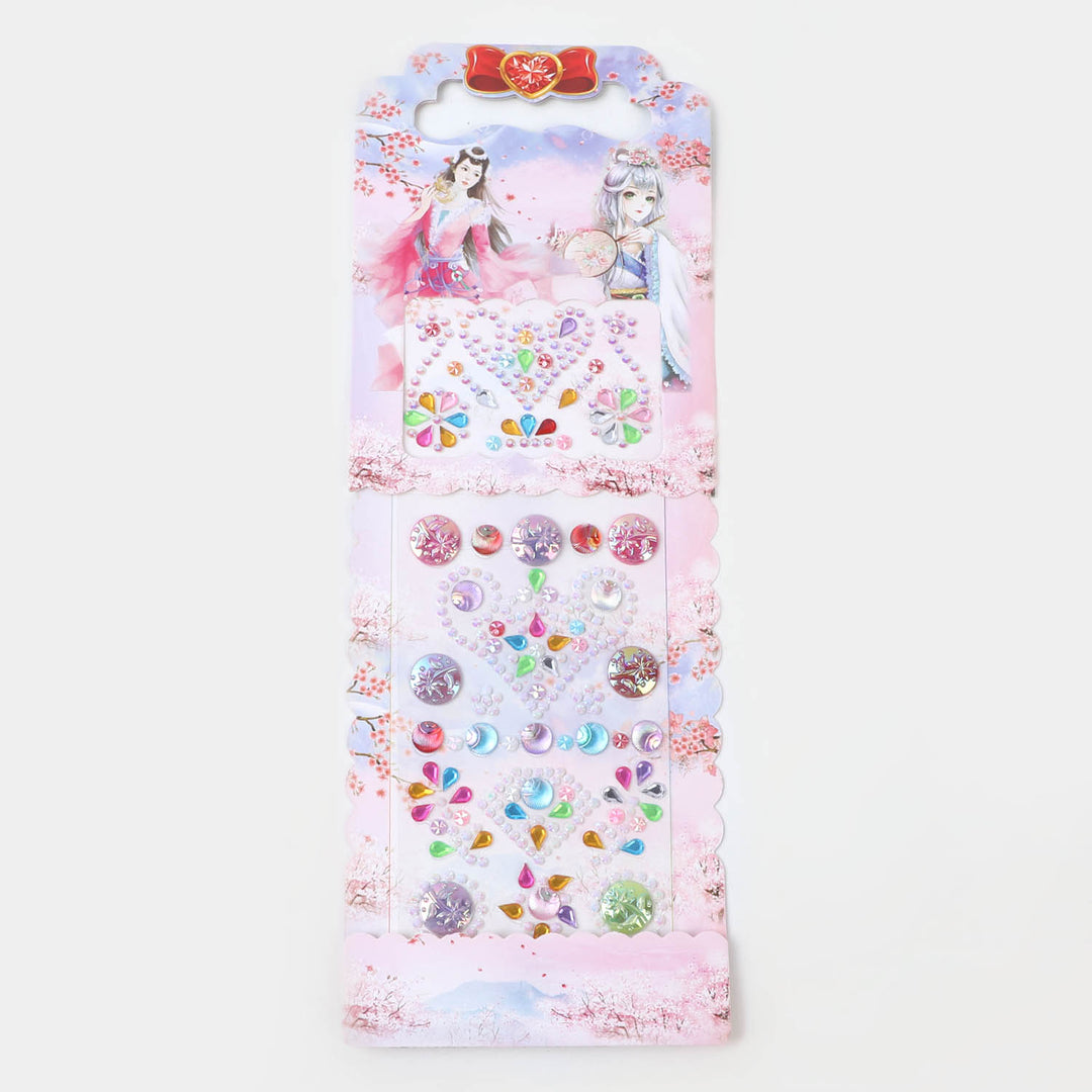 Cute Fun Crystal Sticker | Multi