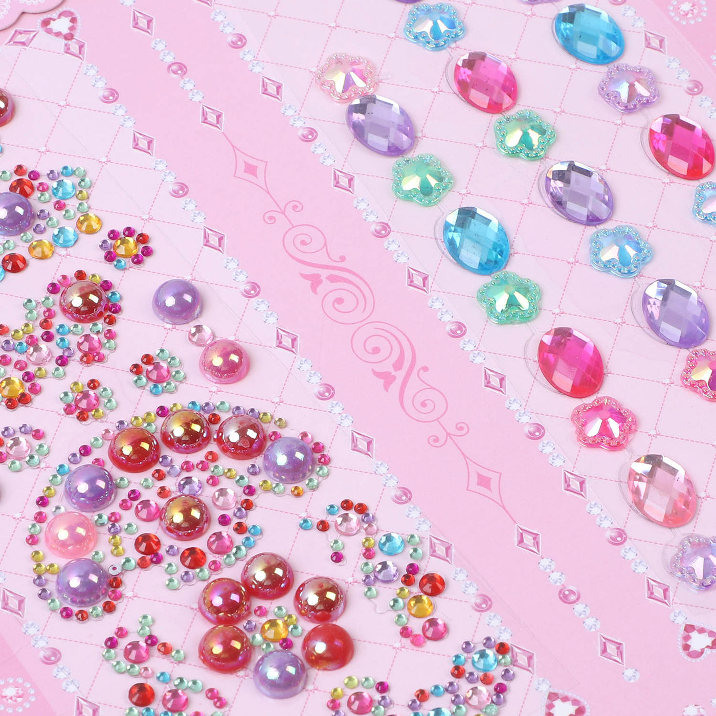 Cute Fun Crystal Sticker | Multi