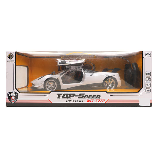 Speed Remote Control Car R/C For kids - White