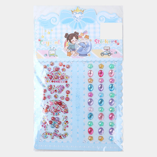 Cute Fun Crystal Sticker | Multi