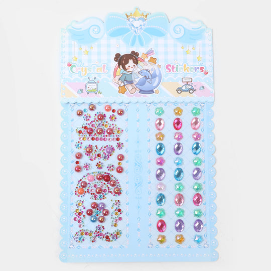 Cute Fun Crystal Sticker | Multi