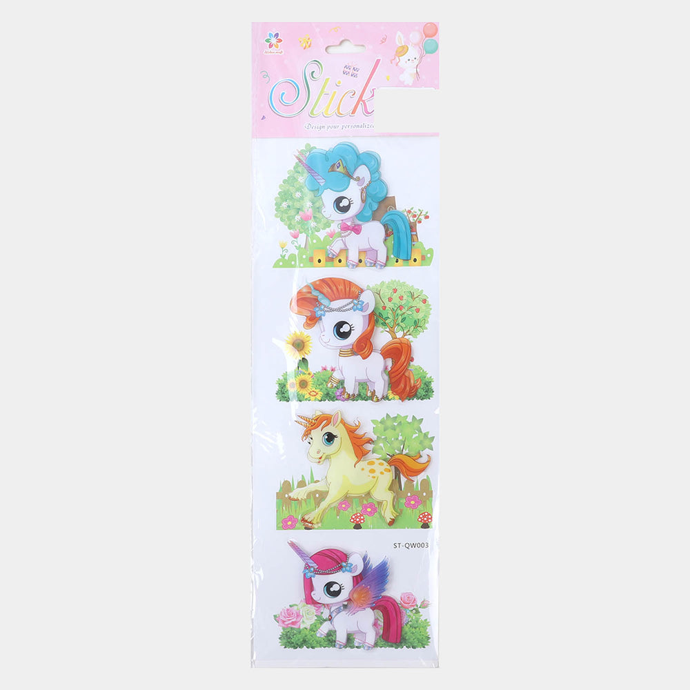 Character Cartoon Sticker For Kids