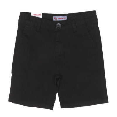 Boys Short Cotton Basic S2 - BLACK