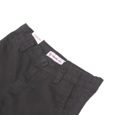 Boys Short Cotton Basic S2 - BLACK