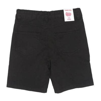 Boys Short Cotton Basic S2 - BLACK