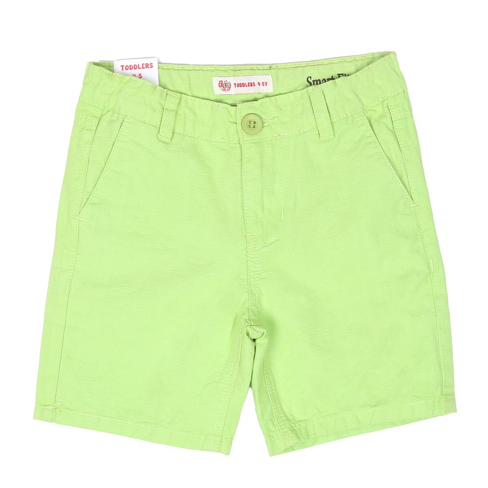 Boys Short Cotton Basic S5 - LT.Green
