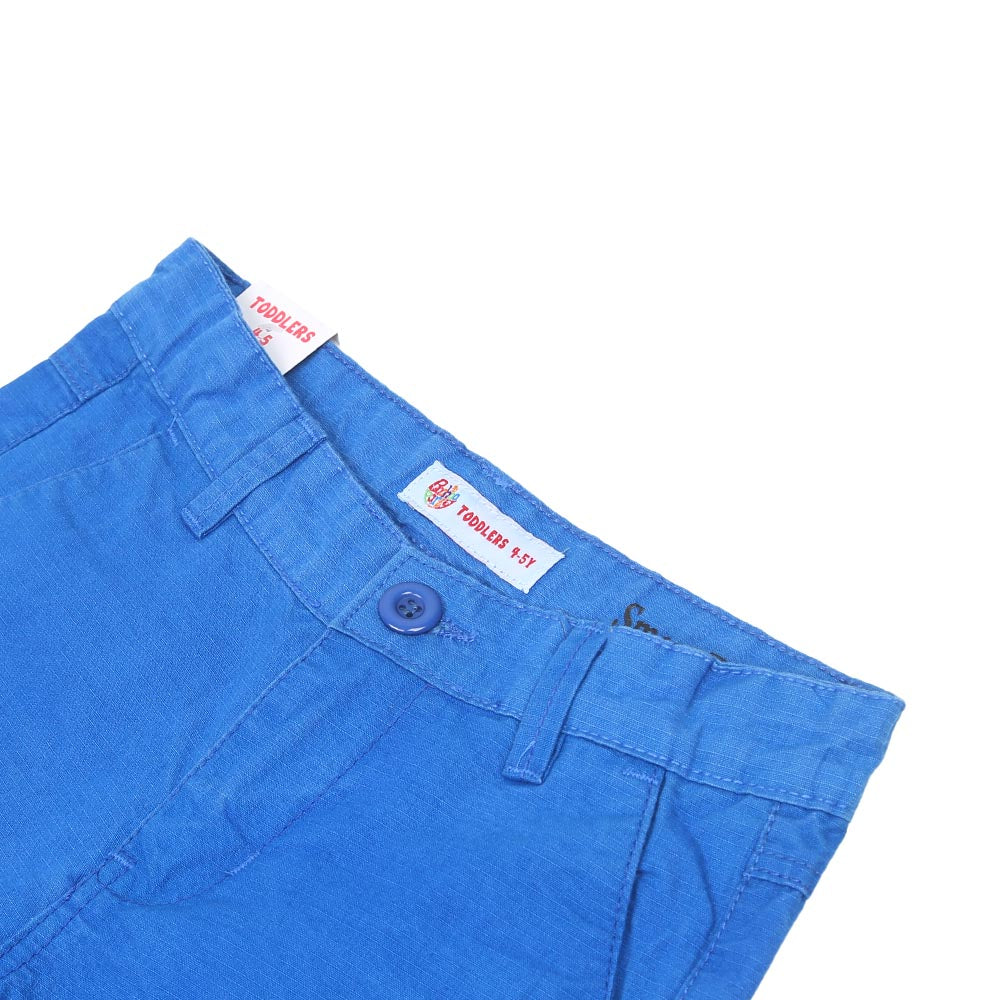 Boys Short Cotton Basic S7 - R.Blue