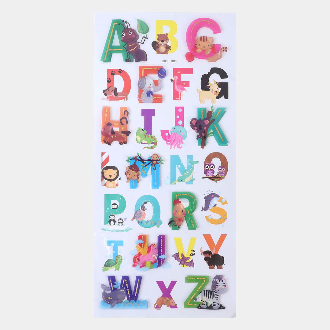 Kids Room Decor Alphabetic Sticker