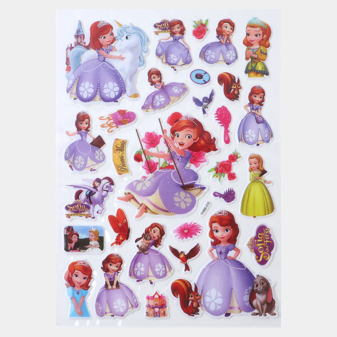 Character Decor Sticker For Kids