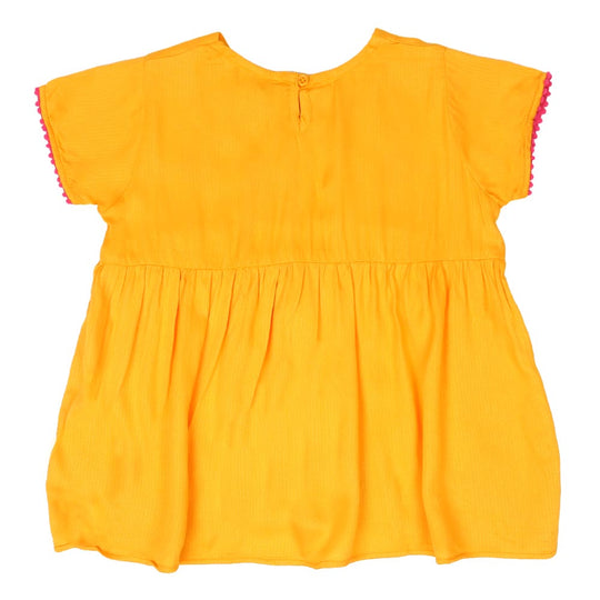Girls Top G&D EMB - Citrus