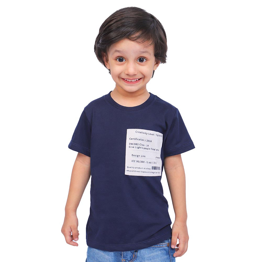 Bp-Boys T-Shirt I Am In Artist - Navy