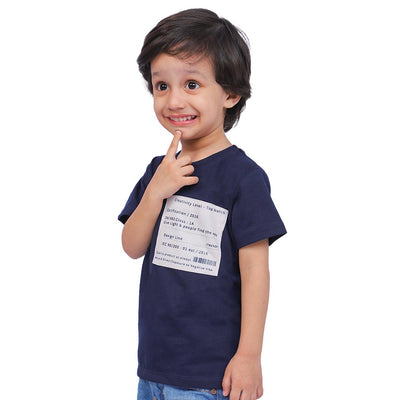 Bp-Boys T-Shirt I Am In Artist - Navy